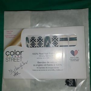 Color Street Costa Rica Escape nail polish strip NIB